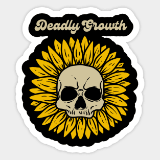 sunflower deadly Sticker